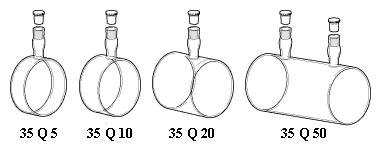 Zylindrische Küvetten, Large Diameter